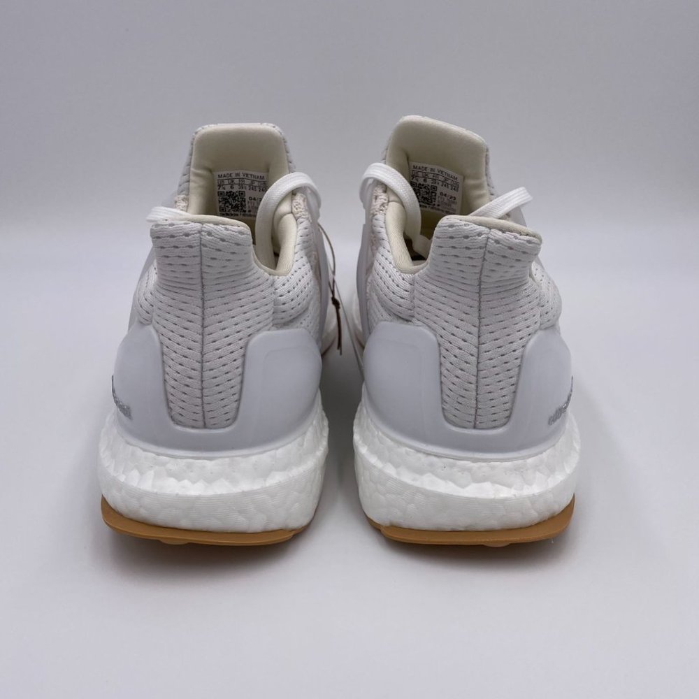 adidas Ultraboost 1.0 White / Silver Metallic Womens Shoes - Picture 4 of 8